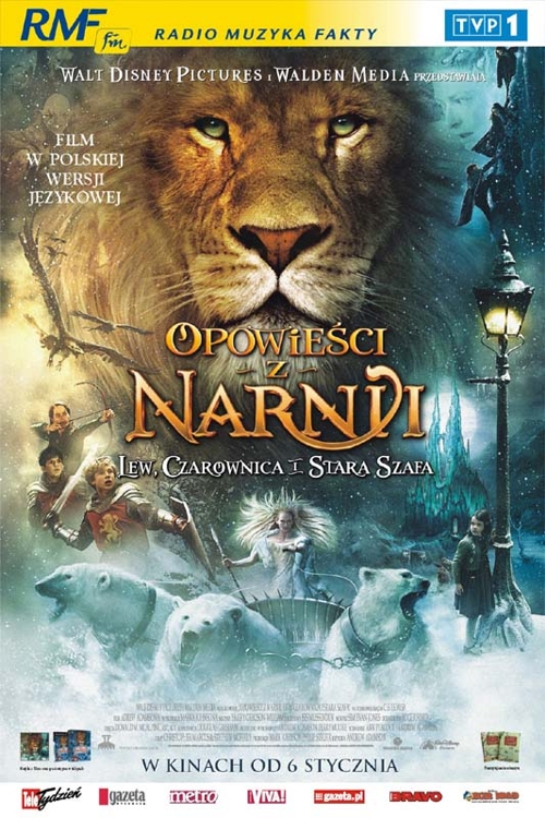 Czas Akcji Opowieści Z Narnii The Chronicles of Narnia (2005-2010, Andrew Adamson, Michael Apted